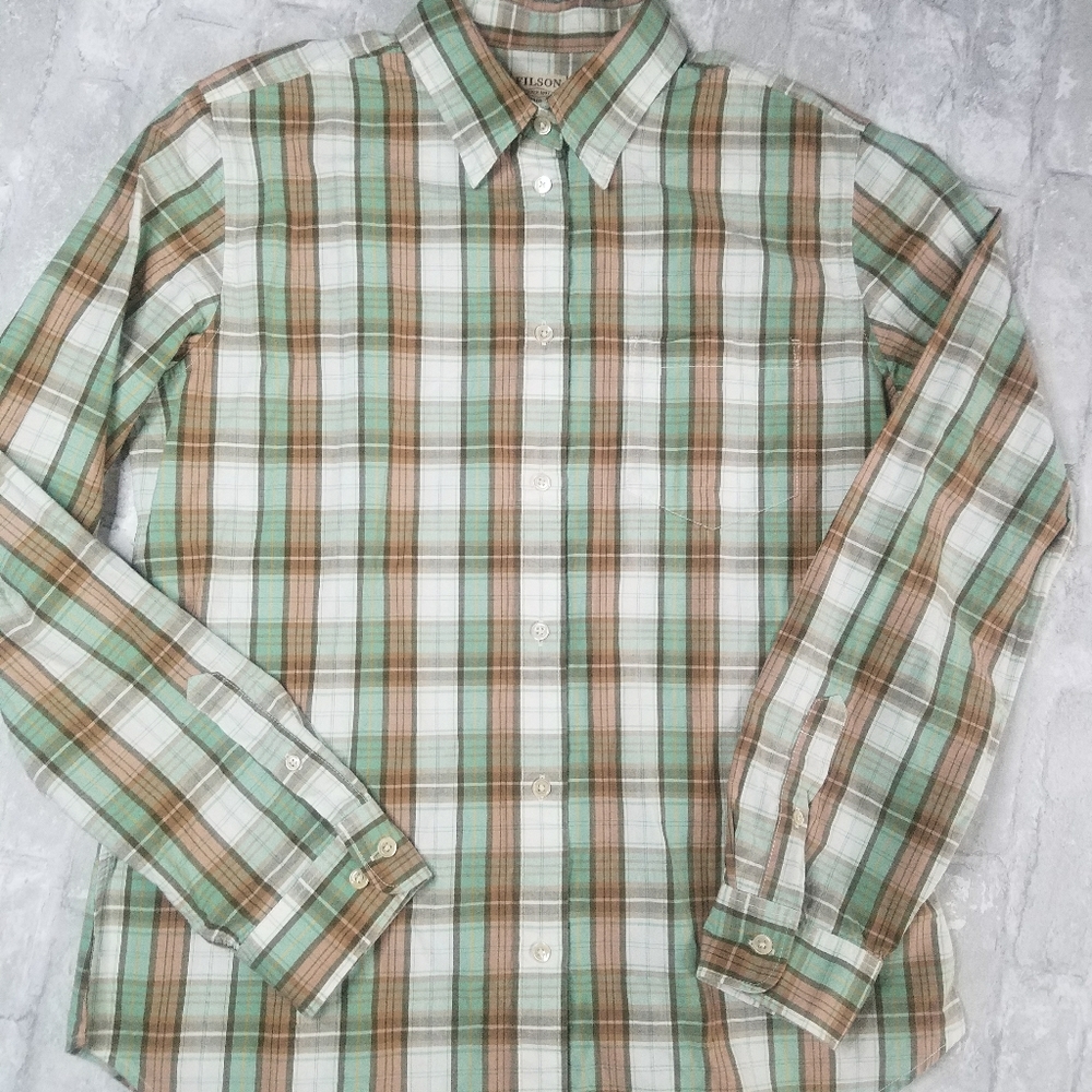 Filson Hyland Women's Button Down Size Large